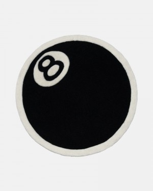 Accesorios Stussy 8-BALL RUG Unisex Negros | TBWU-27158