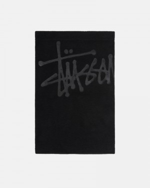 Accesorios Stussy POLAR FLEECE NECK WARMER Unisex Negros | LIDU-34750