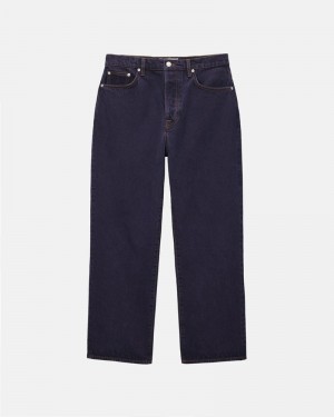 Pantalones Stussy CLASSIC JEAN DENIM Unisex Negros | RGEN-29814