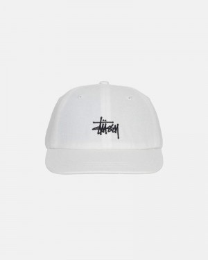 Sombreros Stussy LOW PRO BASIC STOCK STRAPBACK Unisex Beige | DJFX-89671