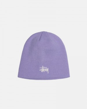 Sombreros Stussy SKULLCAP BASIC Unisex Morados | AXOE-81530