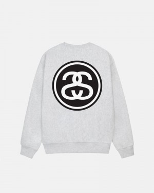 Sudadera Stussy SS-LINK CREW Unisex Grises | ZHMG-31068