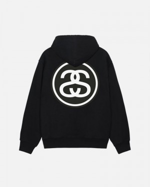 Sudadera Stussy SS-LINK HOODIE Unisex Negros | IWPV-54726