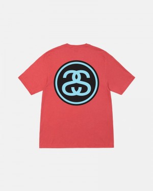 Tops Stussy SS-LINK Unisex Rojos | ZQYD-51942