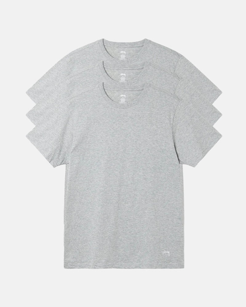 Accesorios Stussy UNDERSHIRTS Unisex Grises | CTIJ-06721