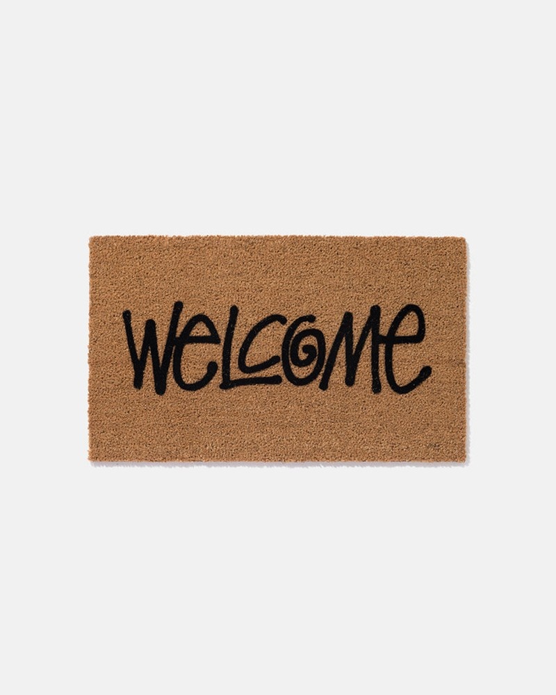 Accesorios Stussy WELCOME MAT Unisex Marrom | YSAH-49870