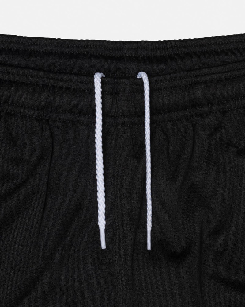 Pantalones Stussy MESH SHORT BIG BASIC Unisex Negros | IDAF-89603