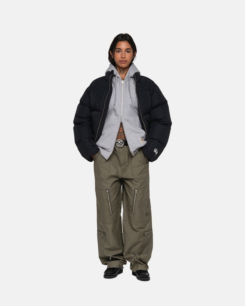 Pantalones Stussy NYCO FLIGHT PANT Unisex Verde Oliva | OEWL-25813