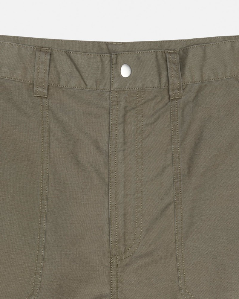 Pantalones Stussy NYCO FLIGHT PANT Unisex Verde Oliva | OEWL-25813