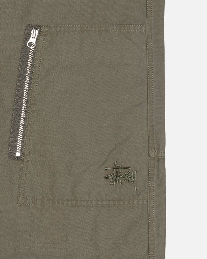 Pantalones Stussy NYCO FLIGHT PANT Unisex Verde Oliva | OEWL-25813