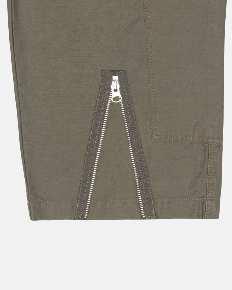 Pantalones Stussy NYCO FLIGHT PANT Unisex Verde Oliva | OEWL-25813