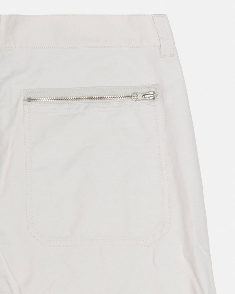 Pantalones Stussy NYCO FLIGHT PANT Unisex Creme | RBLK-65028