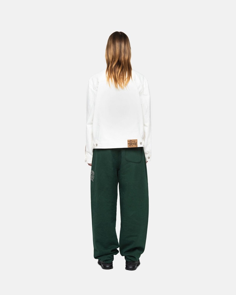 Pantalones Stussy SPORT SWEATPANT Unisex Verdes Oscuro | ZCRE-56193