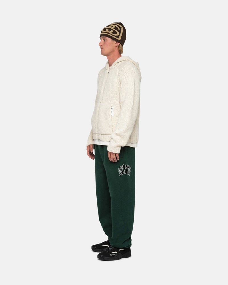 Pantalones Stussy SPORT SWEATPANT Unisex Verdes Oscuro | ZCRE-56193