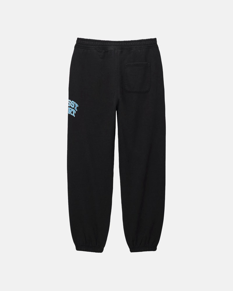 Pantalones Stussy SPORT SWEATPANT Unisex Negros | DXYS-40216