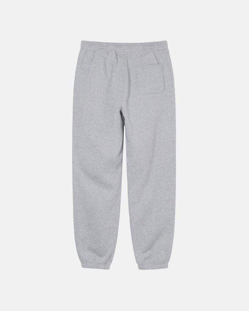 Pantalones Stussy STOCK LOGO SWEATPANT Unisex Grises | MGIO-30216