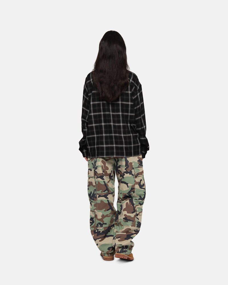 Pantalones Stussy SURPLUS CARGO RIPSTOP Unisex Camuflados | ANKC-90583