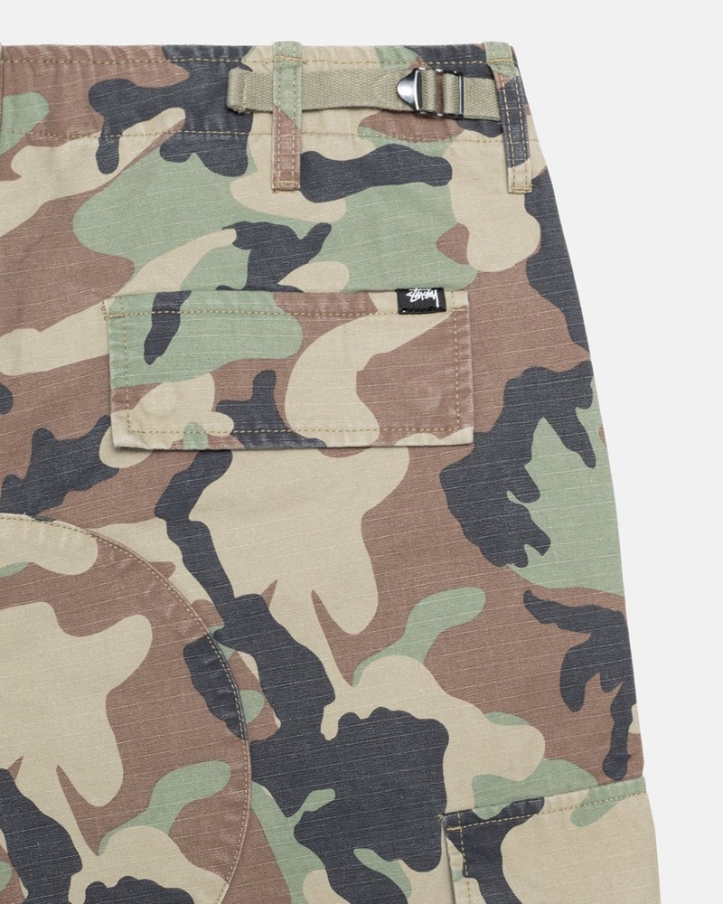 Pantalones Stussy SURPLUS CARGO RIPSTOP Unisex Camuflados | ANKC-90583