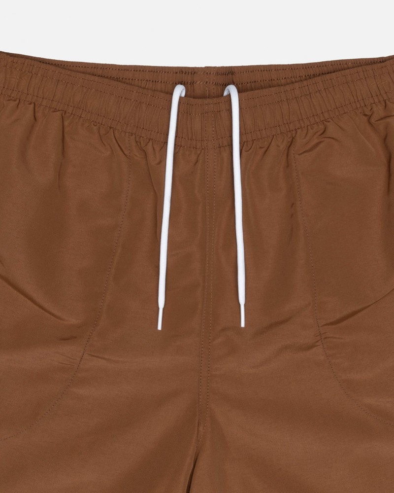 Pantalones Stussy WATER SHORT BIG BASIC Unisex Cafes | RKYE-75329