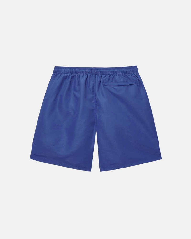 Pantalones Stussy WATER SHORT BIG BASIC Unisex Azul Rey | ZJHX-14065