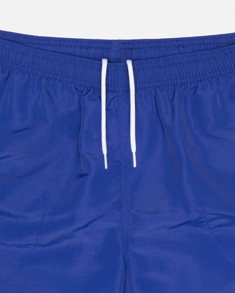 Pantalones Stussy WATER SHORT BIG BASIC Unisex Azul Rey | ZJHX-14065