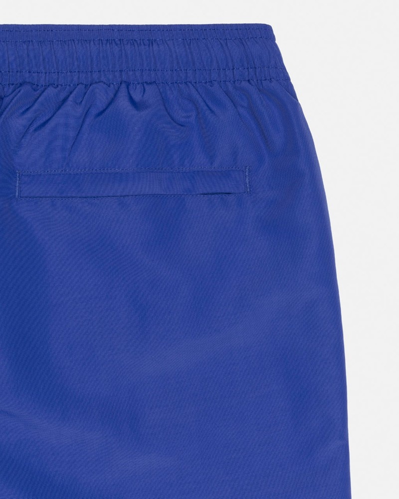 Pantalones Stussy WATER SHORT BIG BASIC Unisex Azul Rey | ZJHX-14065