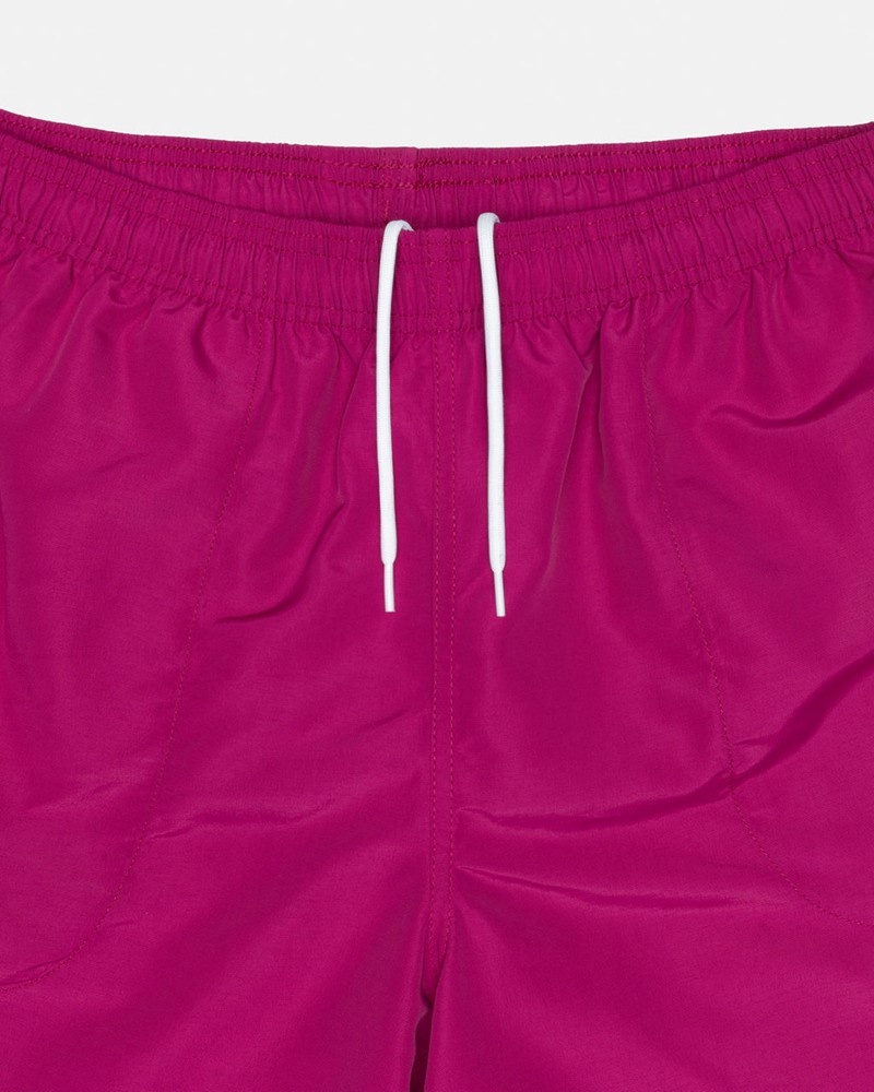 Pantalones Stussy WATER SHORT BIG BASIC Unisex Morados | NUVC-04563