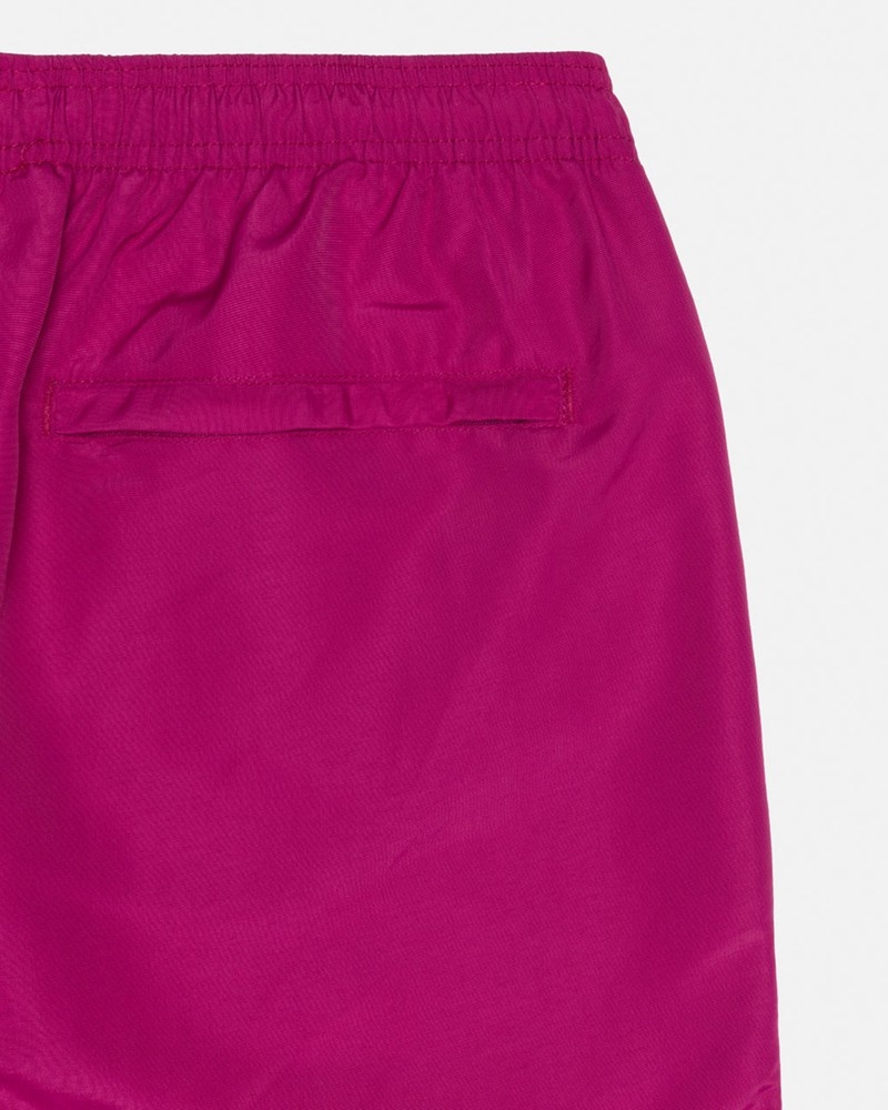 Pantalones Stussy WATER SHORT BIG BASIC Unisex Morados | NUVC-04563