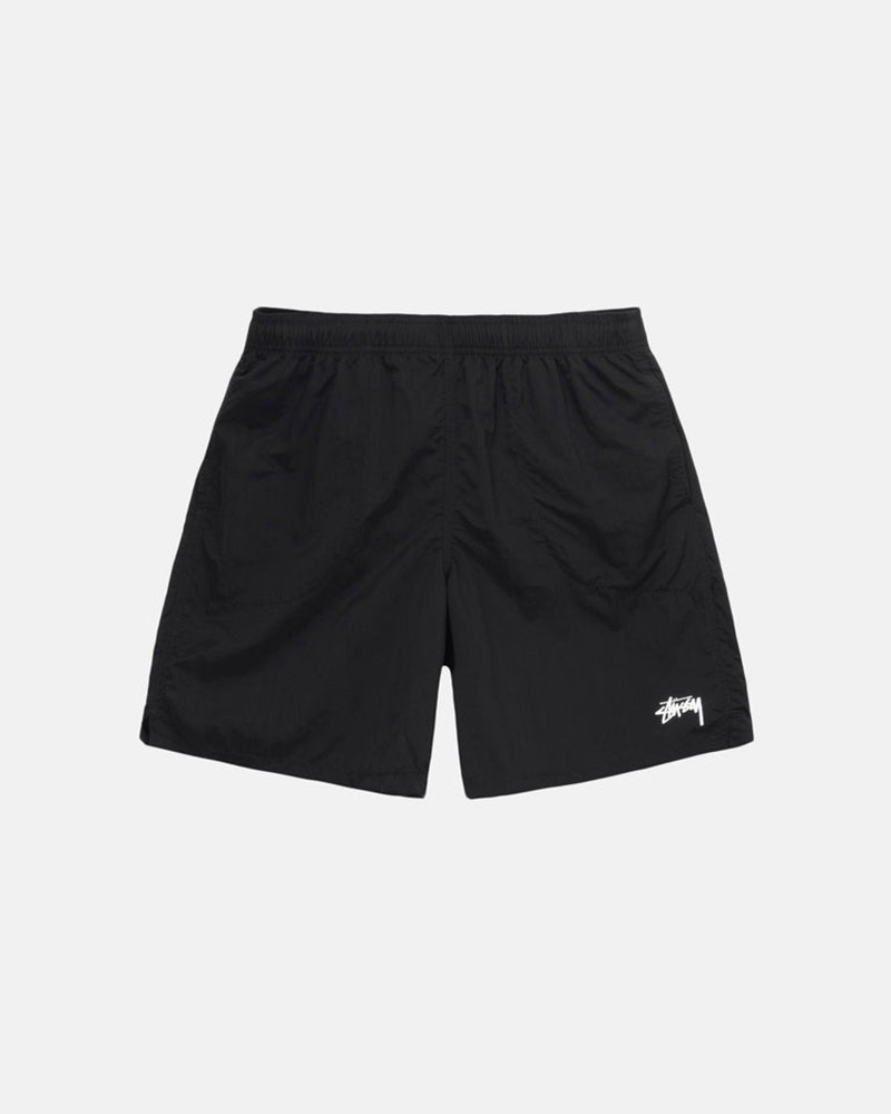 Pantalones Stussy WATER SHORT STOCK Unisex Negros | WSQM-19670