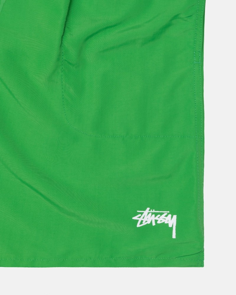 Pantalones Stussy WATER SHORT STOCK Unisex Verdes | OVKS-58297