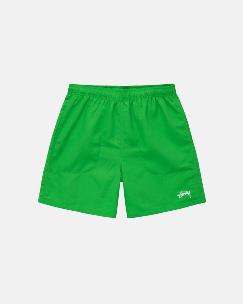 Pantalones Stussy WATER SHORT STOCK Unisex Verdes | OVKS-58297