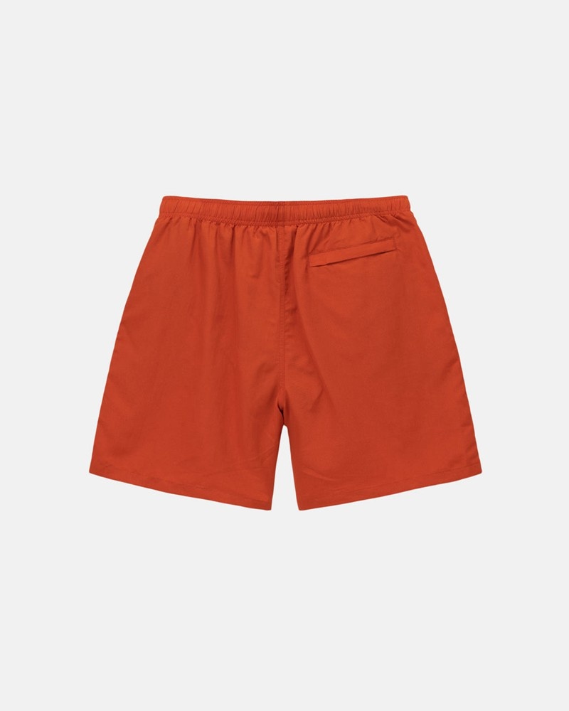 Pantalones Stussy WATER SHORT STOCK Unisex Naranjas | HOKG-25903