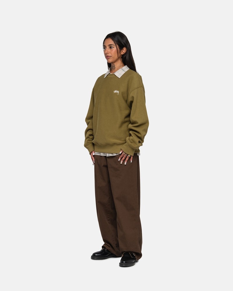 Pantalones Stussy WORKGEAR TROUSER TWILL Unisex Marrom | TRAH-41620