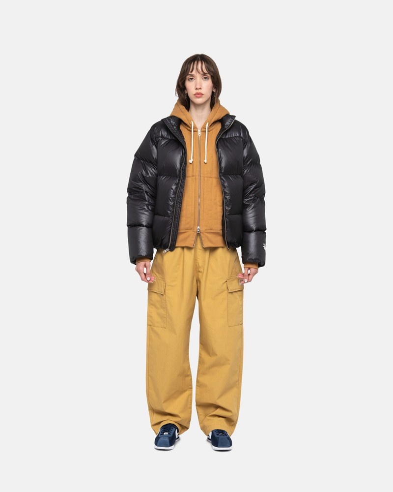 Ropa De Abrigo Stussy DOWN PUFFER PARACHUTE RIPSTOP Unisex Grises | LYSV-98652