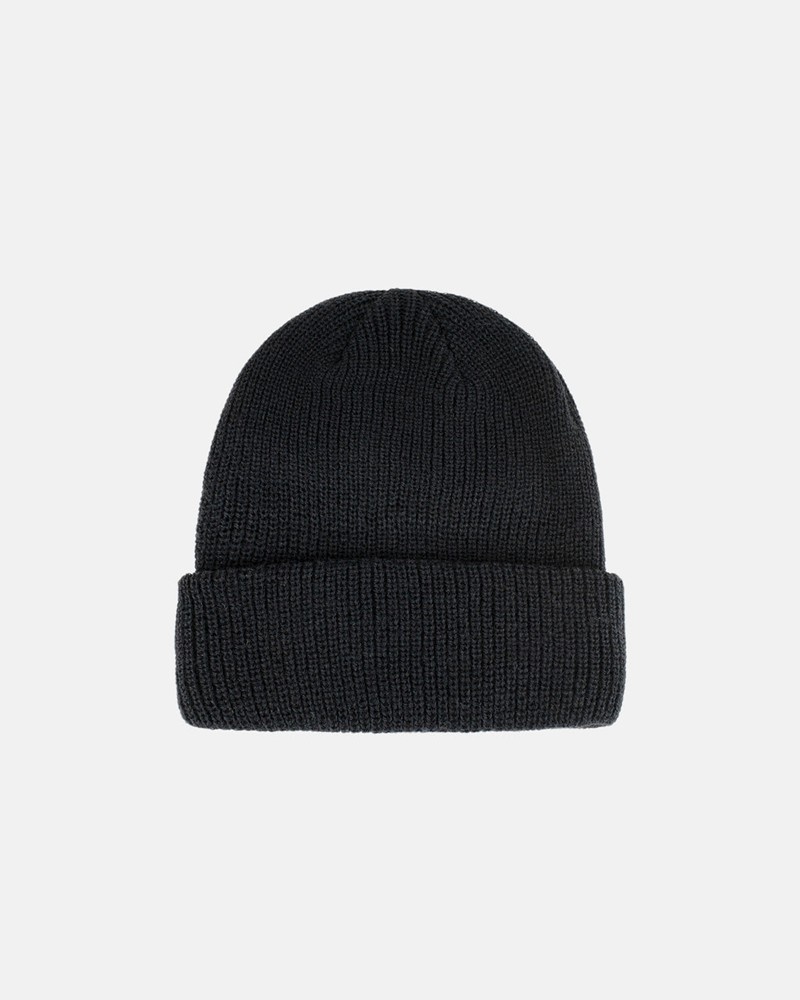 Sombreros Stussy CUFF BEANIE BASIC Unisex Negros | QIWP-45739