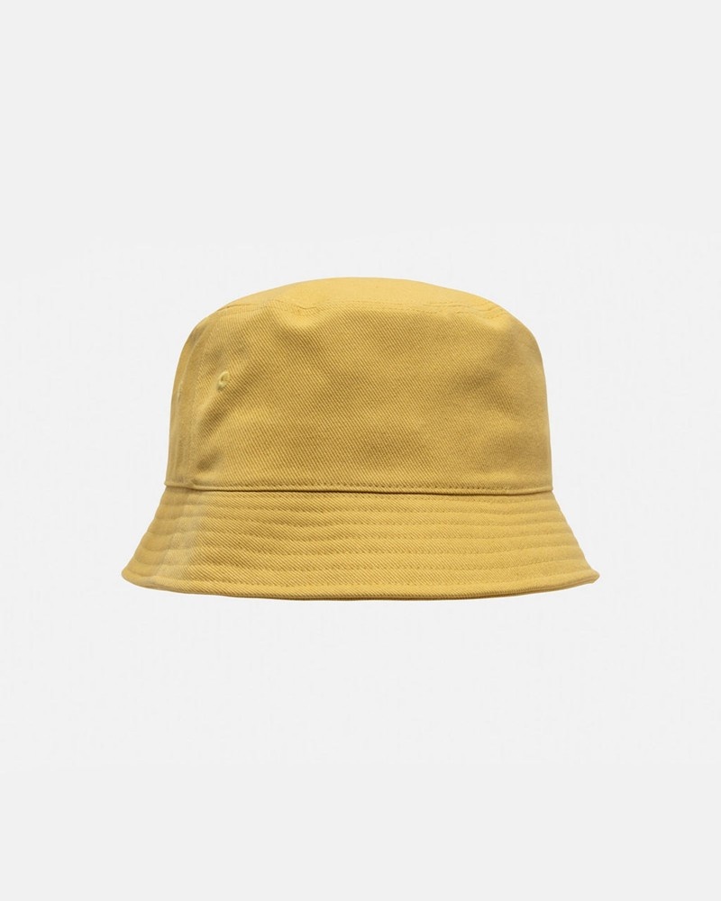 Sombreros Stussy DEEP BUCKET HAT SS LINK Unisex Dorados | DYRQ-45083