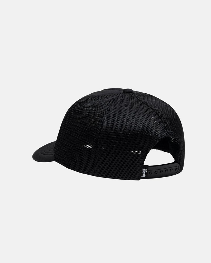 Sombreros Stussy TRUCKER 8 BALL SNAPBACK Unisex Negros | MVKI-89326