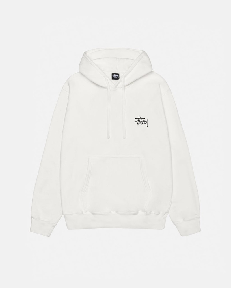 Sudadera Stussy BASIC HOODIE PIGMENT DYED Unisex Beige | OWIE-79123