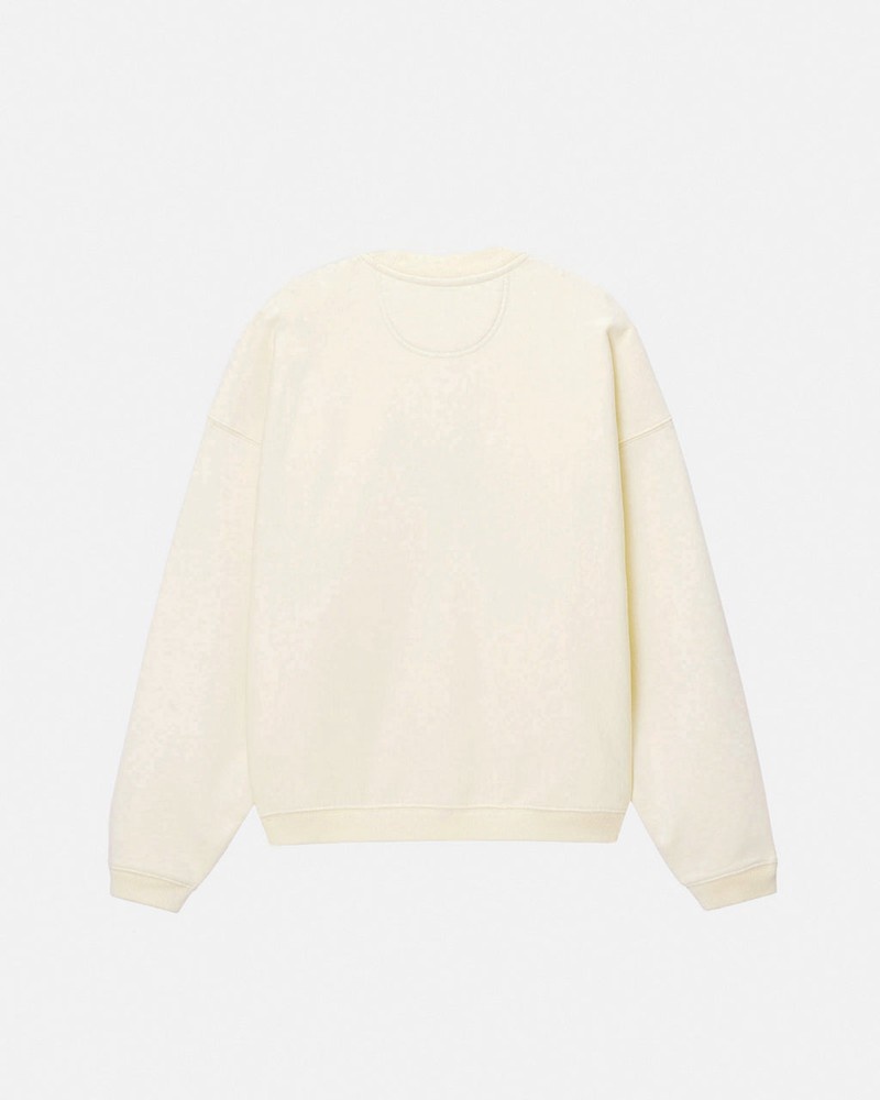 Sudadera Stussy SPORT RELAXED OVERSIZED CREW Unisex Blancos | RTQS-96542