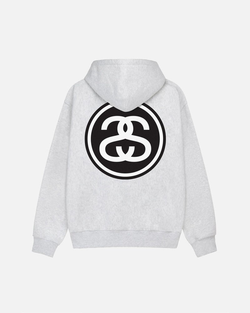 Sudadera Stussy SS-LINK HOODIE Unisex Grises | BFEH-30945