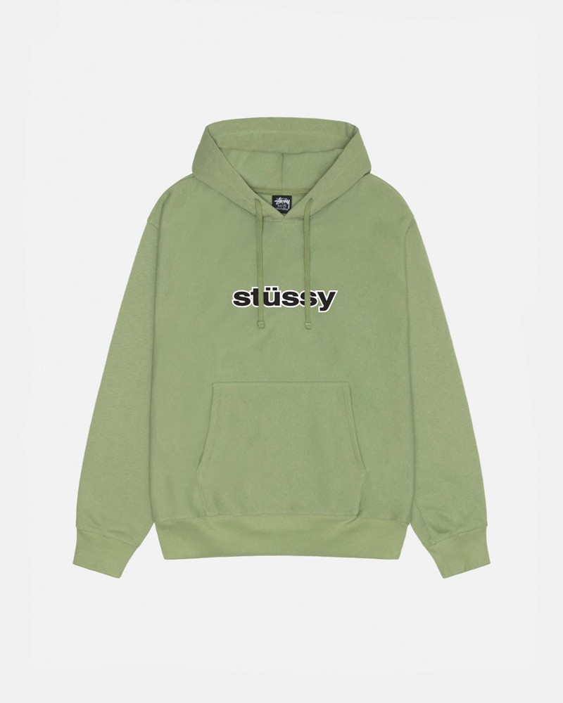 Sudadera Stussy SS-LINK HOODIE Unisex Verdes | CSKN-37298