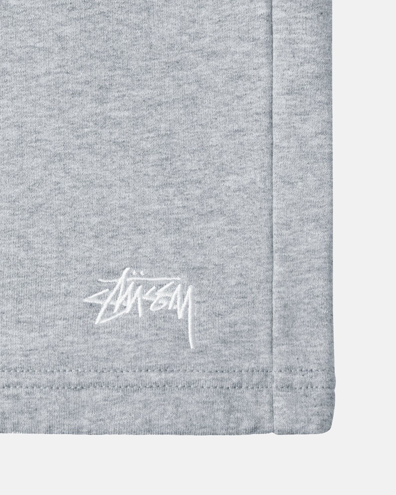 Sudadera Stussy STOCK LOGO SWEATSHORT Unisex Grises | MXWE-75916