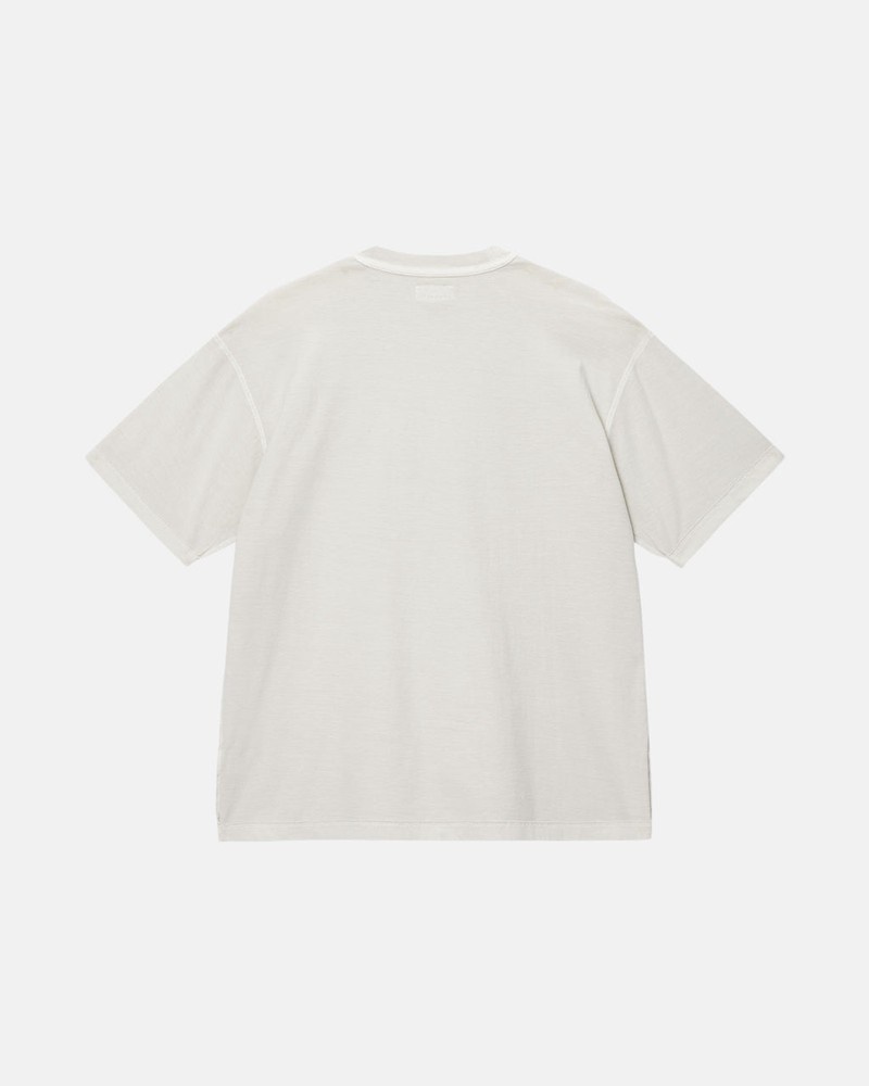 Tops Stussy LAZY Unisex Beige | EIKQ-95426