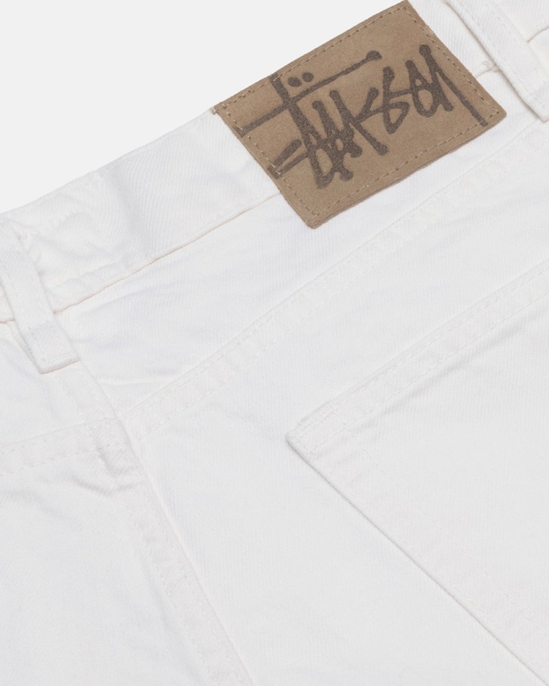 Vestido De Denim Stussy BIG OL' JEAN OVERDYED Unisex Beige | SMCJ-50691